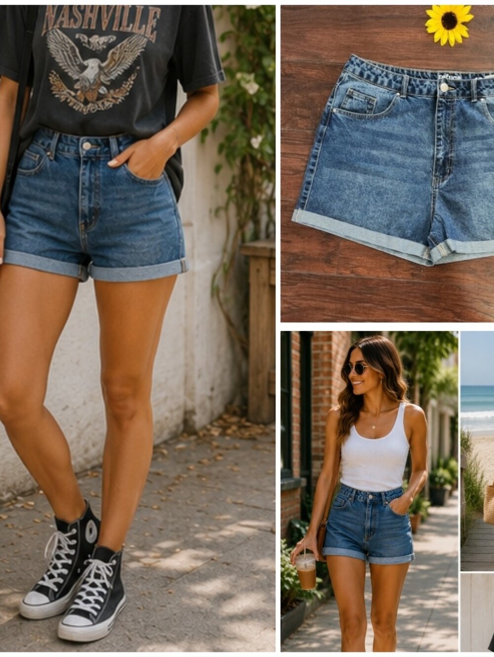 NWT Refuge Jeans Shorts MOM HIGH RISE